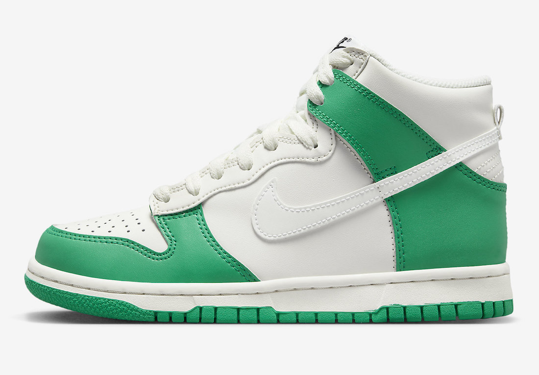 Nike Dunk High Grey White Green DB2179-002 Release Date Info | SneakerFiles