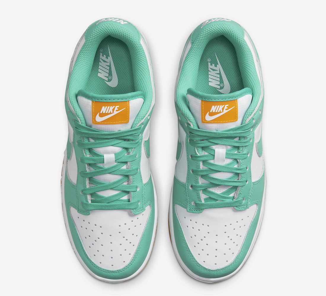 Nike Dunk Low Kumquat Washed Teal WMNS DV2190-100 Release Date Info ...