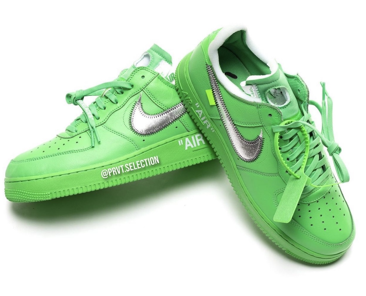 Off White Nike Air Force 1 Low Green DX1419-300 Release