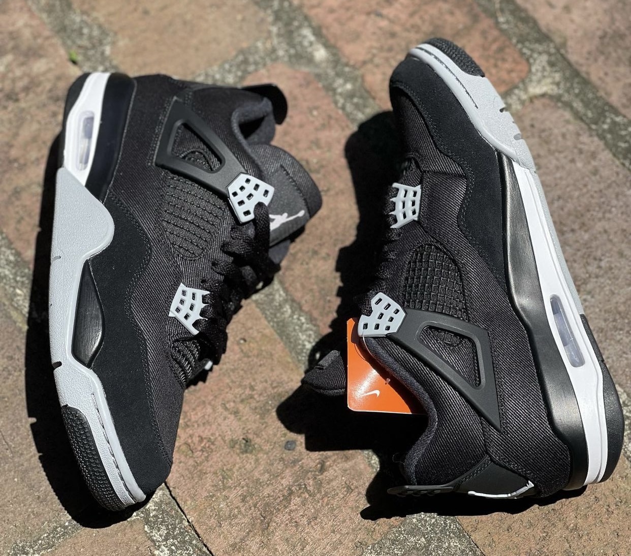 The Jordan 4 Black Canvas Releases In October - Sneaker News