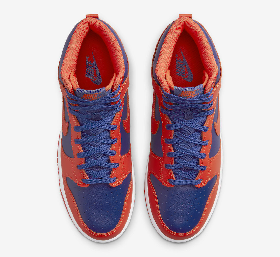 Nike Dunk High Orange Blue DD1399-800 Release Date Info | SneakerFiles