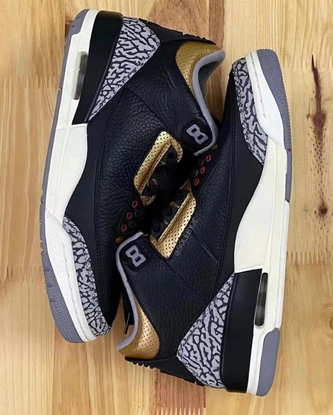 Air Jordan 3 Black Gold WMNS CK9246-067 Release Date Info | SneakerFiles