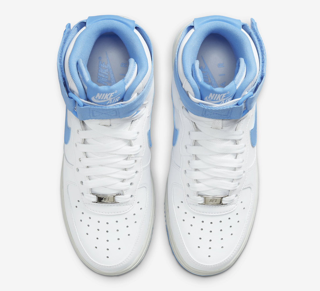 Nike Air Force 1 High University Blue DX3805-100 Release Date Info ...