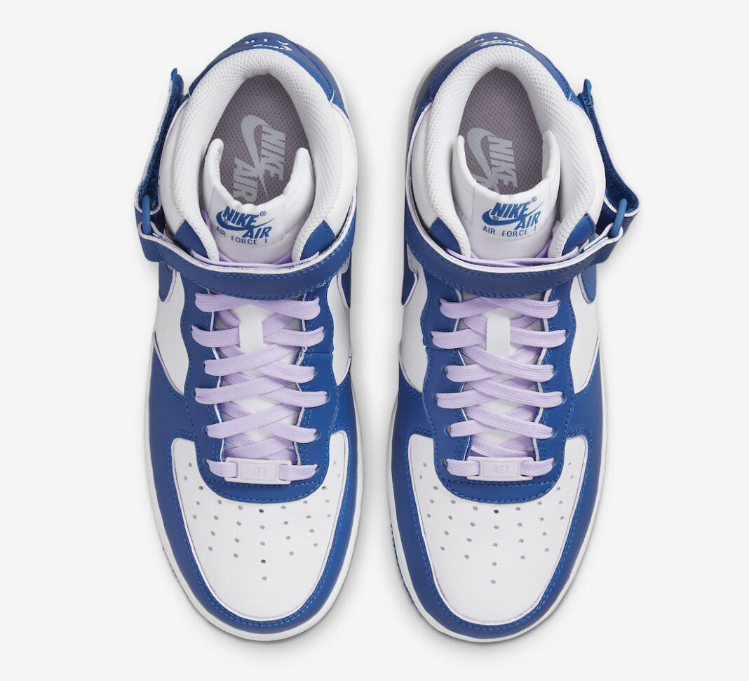 Nike Air Force 1 Mid Blue White Kentucky DX3721-100 Release Date Info ...