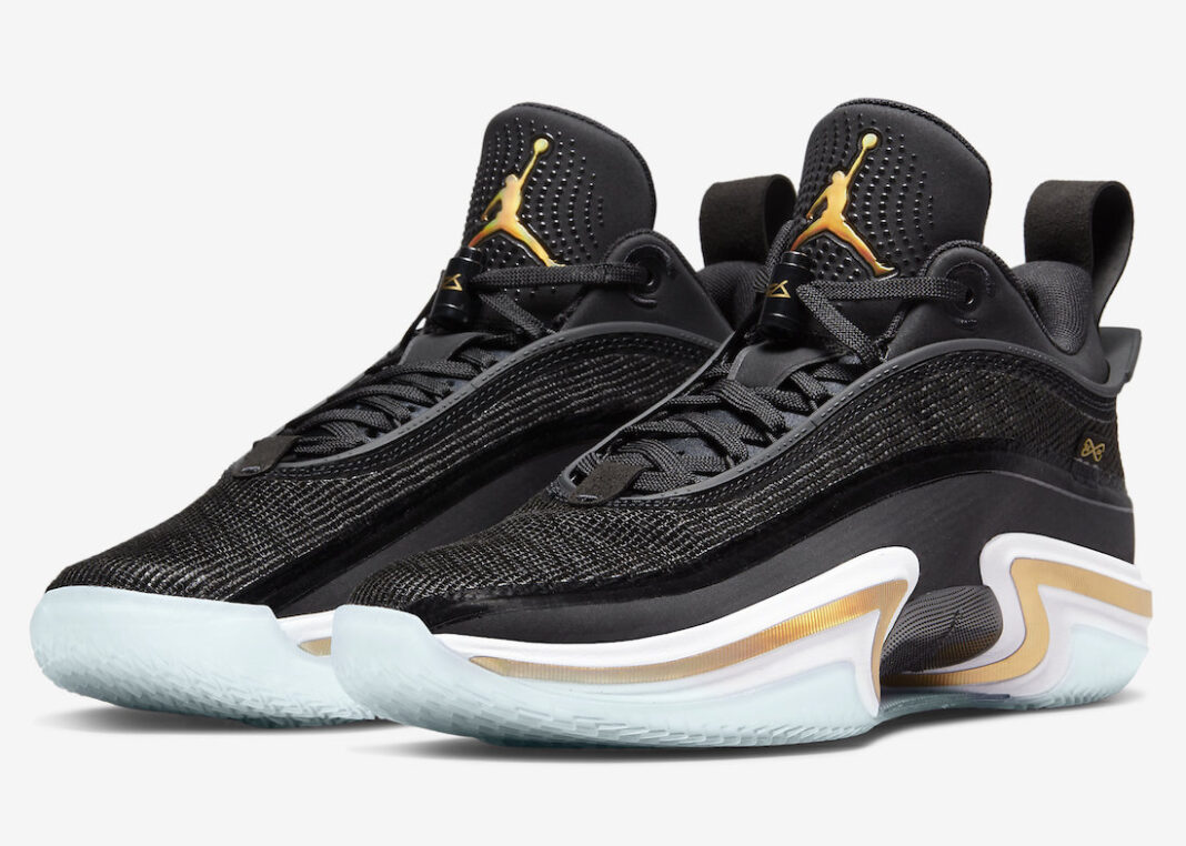 Air Jordan 36 Low Black Metallic Gold Dh0833 071 Release Date Info Sneakerfiles