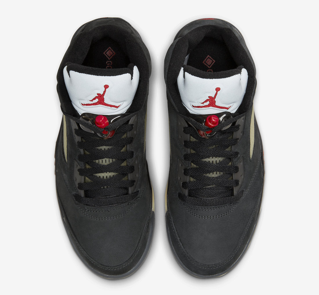 Air Jordan 5 Gore-Tex Off Noir DR0092-001 Release Info Price