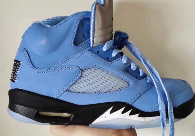 Air Jordan 5 UNC University Blue DV1310401 2023 Release Date + Where