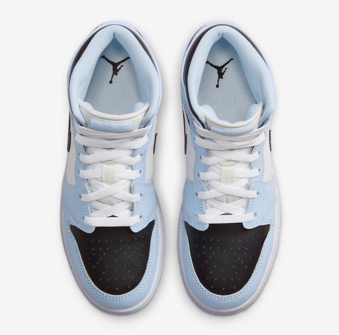 Air Jordan 1 Mid GS Ice Blue 555112-401 Release Date + Where to Buy ...