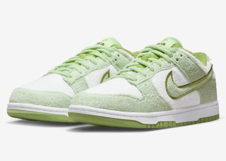 Nike Dunk Low Fleece Honeydew Green DQ7579-300 Release Date + Where to ...