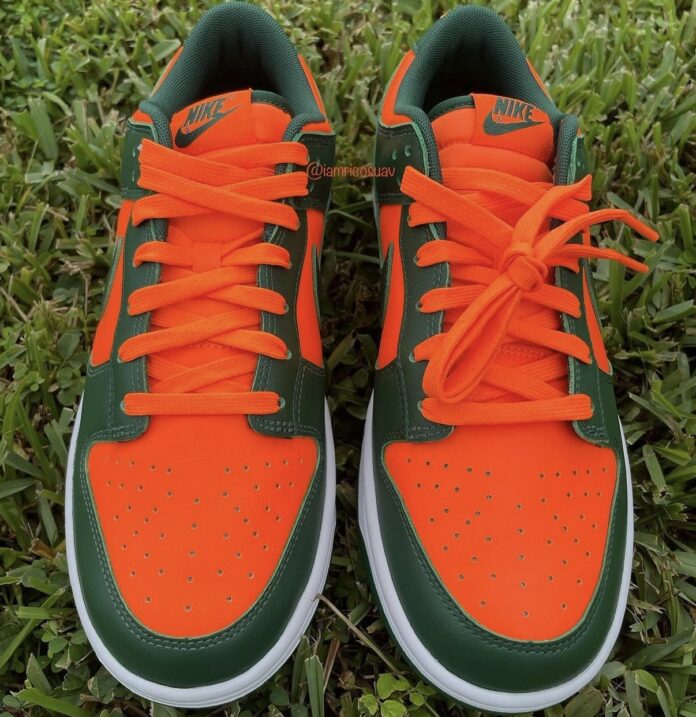 Nike Dunk Low Miami Hurricanes DD1391-300 Release Date | SneakerFiles