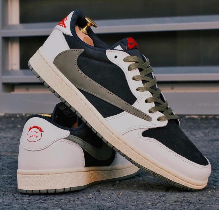 Travis Scott x Air Jordan 1 Low OG Olive DZ4137106 Release Date + Where to Buy SneakerFiles