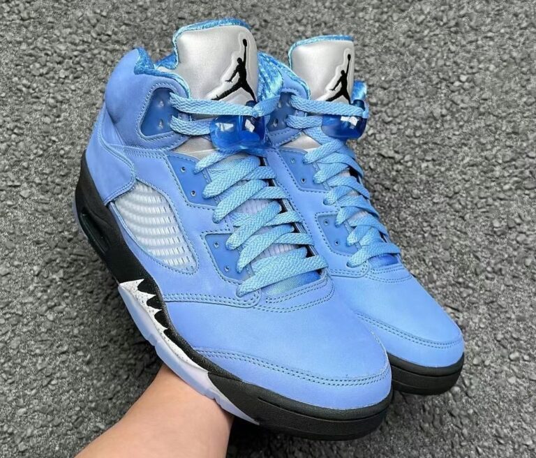 Air Jordan 5 UNC University Blue DV1310401 2023 Release Date + Where