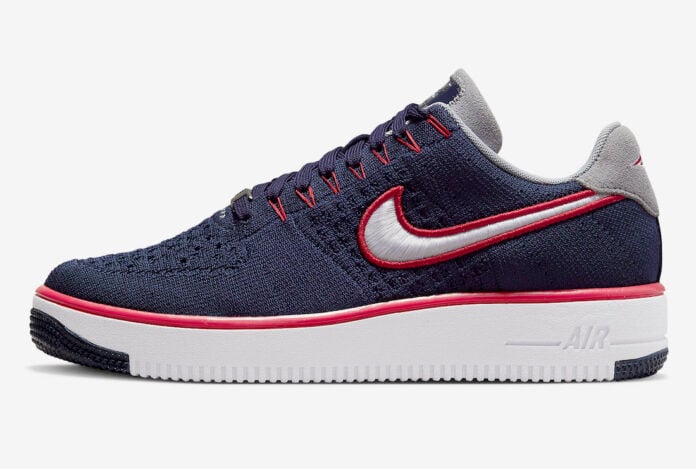 Nike Air Force 1 Flyknit New England Patriots Robert Kraft FD0495-400 ...