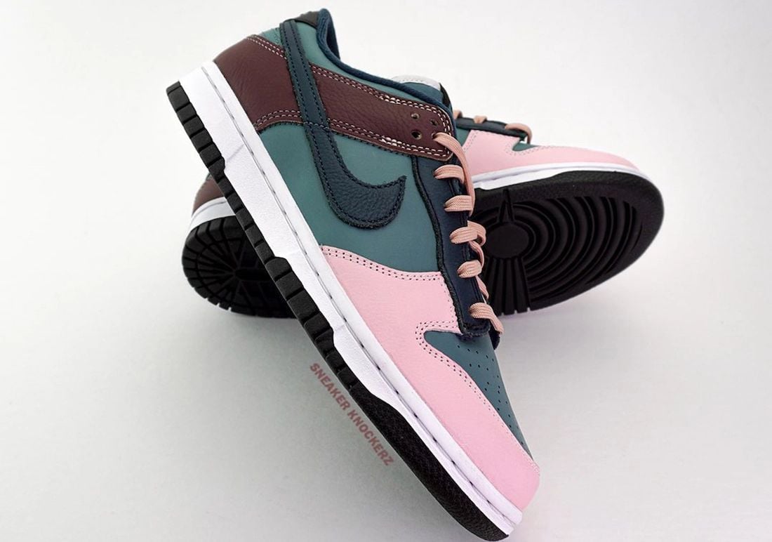 Nike Dunk Low Aqua Green Bubblegum Release Date Info