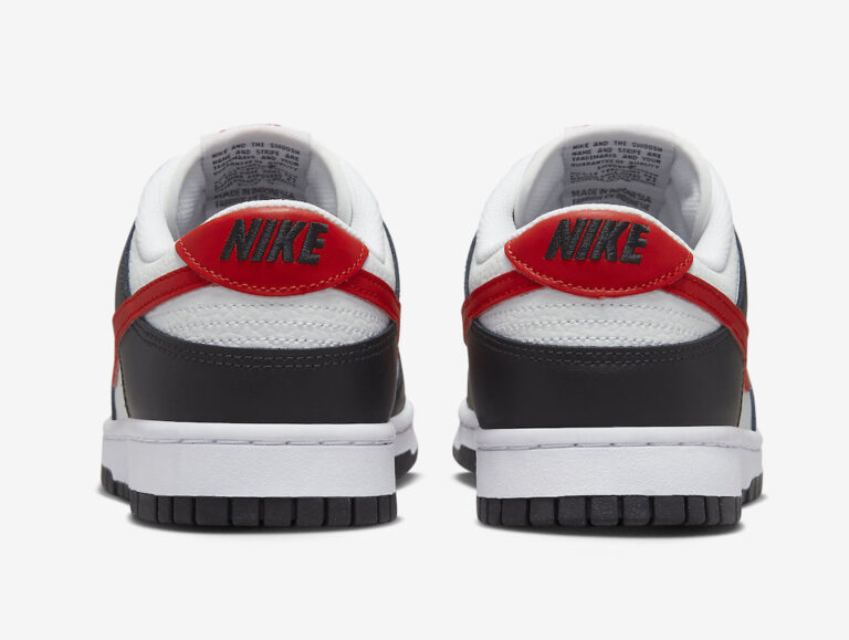 Nike Dunk Low Black White Red FB3354-001 Release Date + Where to Buy ...