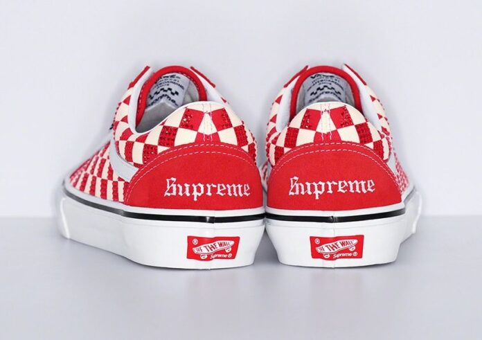 Supreme - 即完売 Supreme × Swarovski × Vans Old Skoolの+hurdhome.com