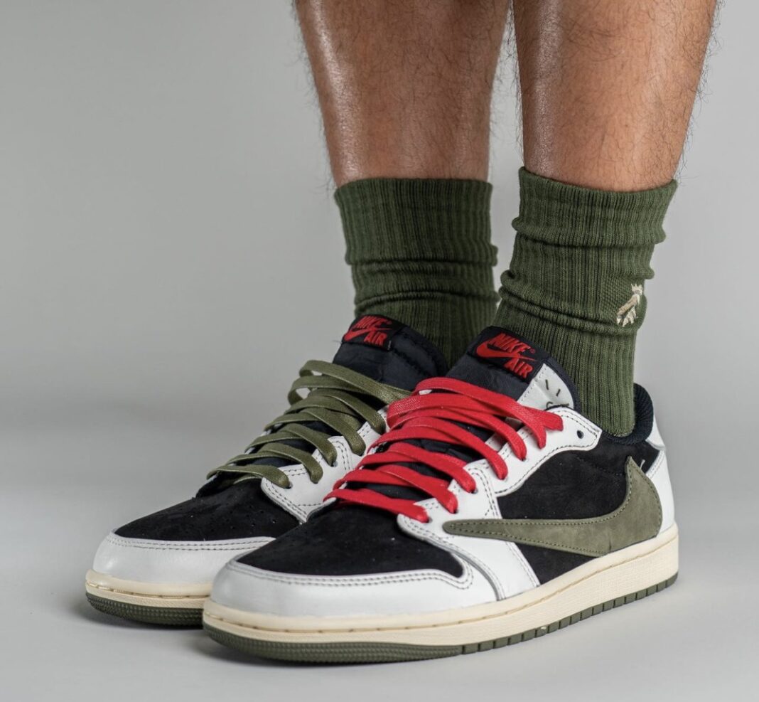 Travis Scott x Air Jordan 1 Low OG ‘Olive’ Releasing April 26th | Sneakers Cartel
