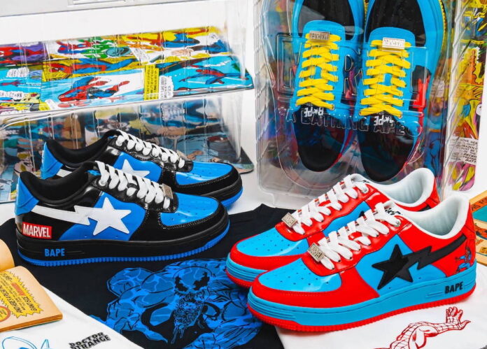 Marvel X Bape Stas Releasing December 11th | Sneakers Cartel