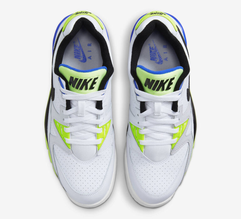 Nike Air Cross Trainer 3 Low White Volt Blue FD0788-100 Release Date ...