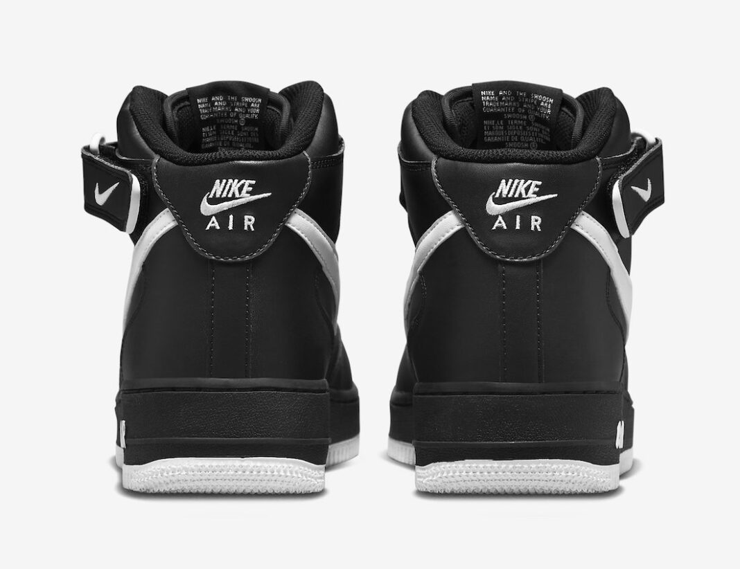 Nike Air Force 1 Mid Black White DV0806-001 Release Date + Where to Buy ...