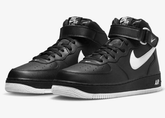 Nike Air Force 1 Mid Black White DV0806-001 Release Date + Where to Buy ...