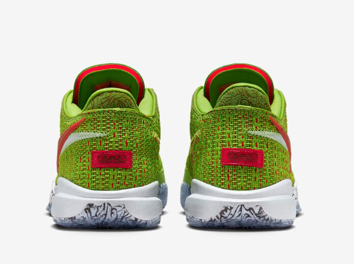 Nike LeBron 20 Christmas Grinch FJ4955-300 Release Date + Where to Buy ...