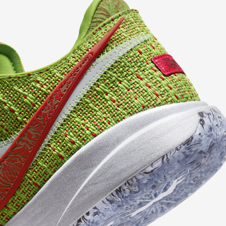 Nike LeBron 20 Christmas Grinch FJ4955-300 Release Date + Where to Buy ...