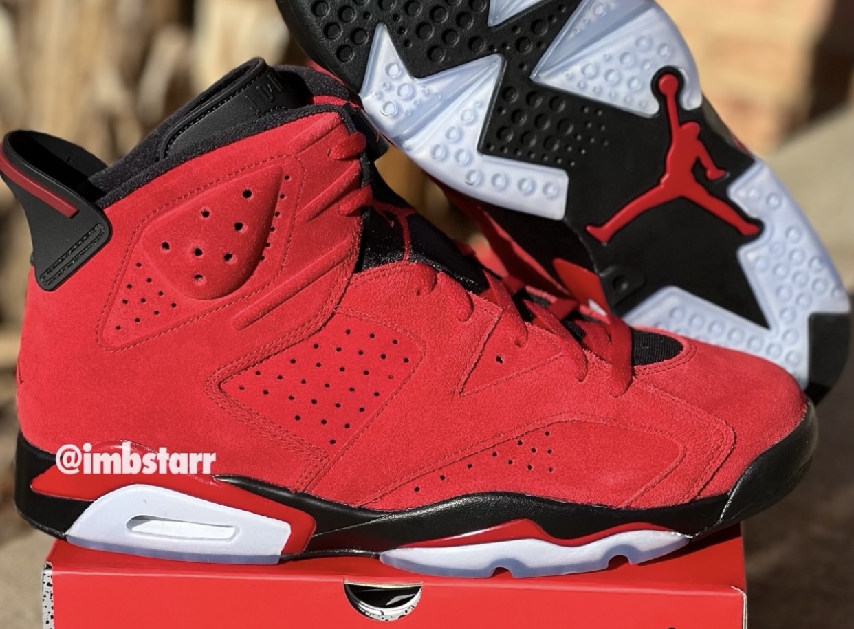 Detailed Look at the Air Jordan 6 ‘Toro’