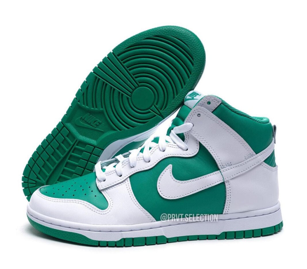 pine green dunk high