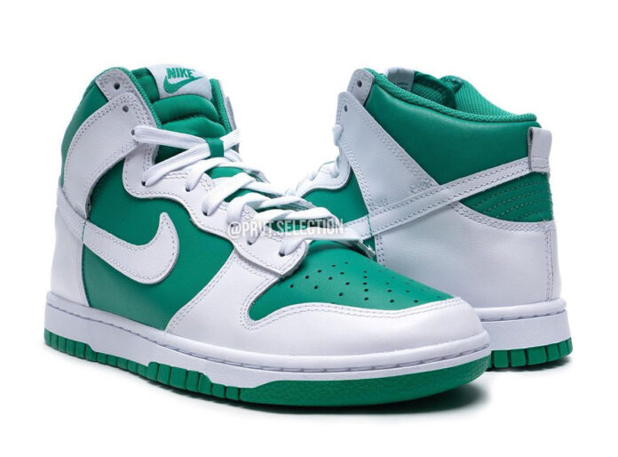 pine green dunk high