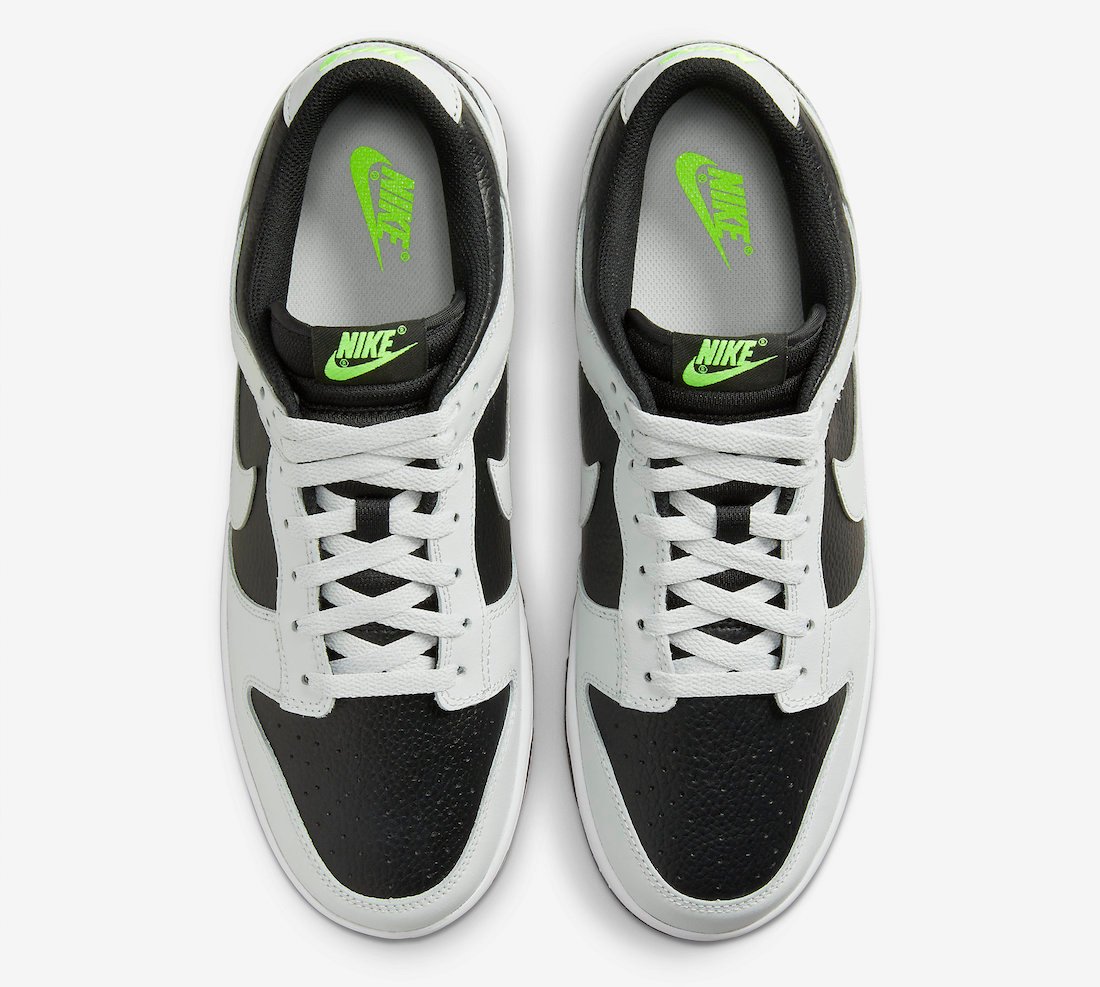 Nike Dunk Low Reverse Panda Neon FD9756-001 Release Date Info