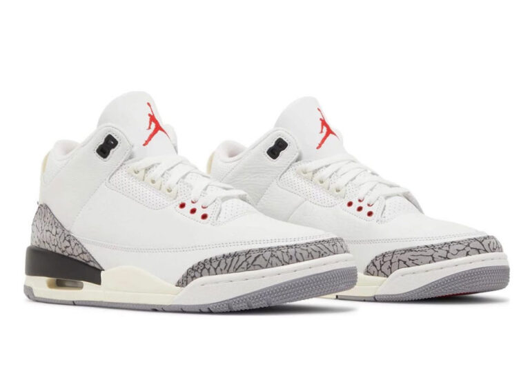 Air Jordan 3 White Cement Reimagined 2023 DN3707-100 Release Date ...