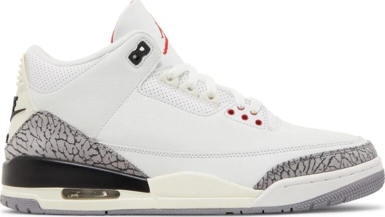 Air Jordan 3 White Cement Reimagined 2023 DN3707-100 Release Date ...