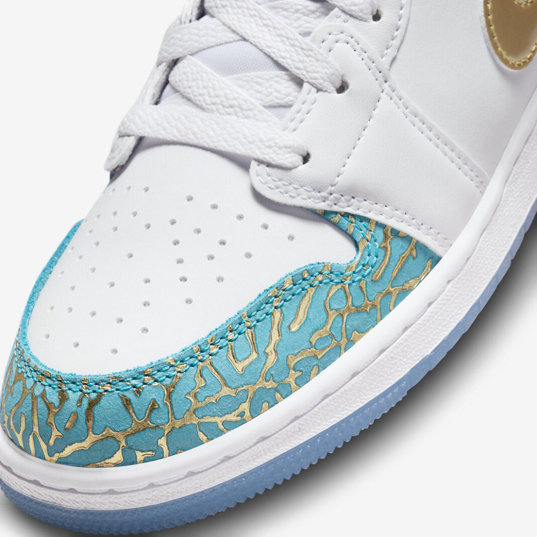 Air Jordan 1 Mid GS UNC to Chicago FB2212-100 Release Date | SneakerFiles