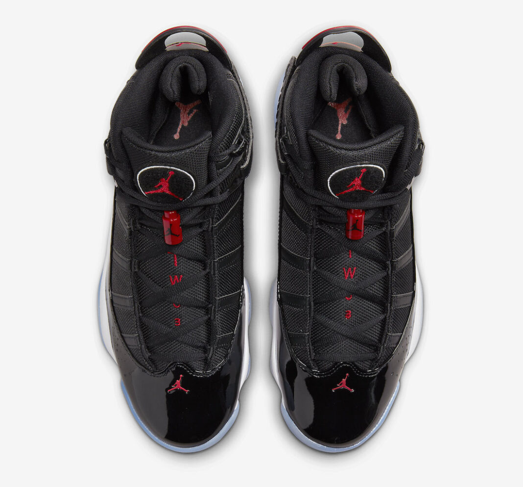 Jordan 6 Rings Black Red 322992-064 Release Date + Where to Buy ...