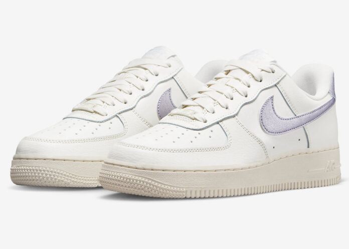 Nike Air Force 1 Low Metallic Purple Swoosh DV7470-100 Release Date ...