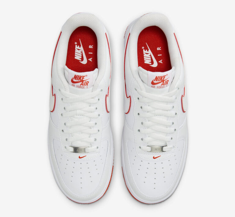 Nike Air Force 1 Low White Picante Red DV0788-102 Release Date ...