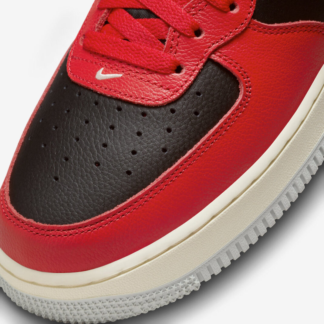 Nike Air Force 1 Mid Split Black Red DZ2554-001 Release Date + Where to ...