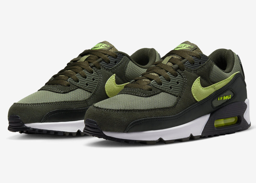 Nike Air Max 90 Medium Olive DQ4071-200 Release Date + Where to Buy ...