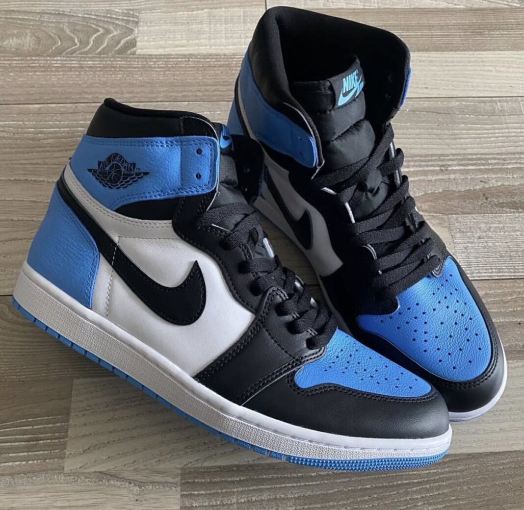 Air Jordan 1 High OG UNC Toe University Blue DZ5485-400 2023 Release ...