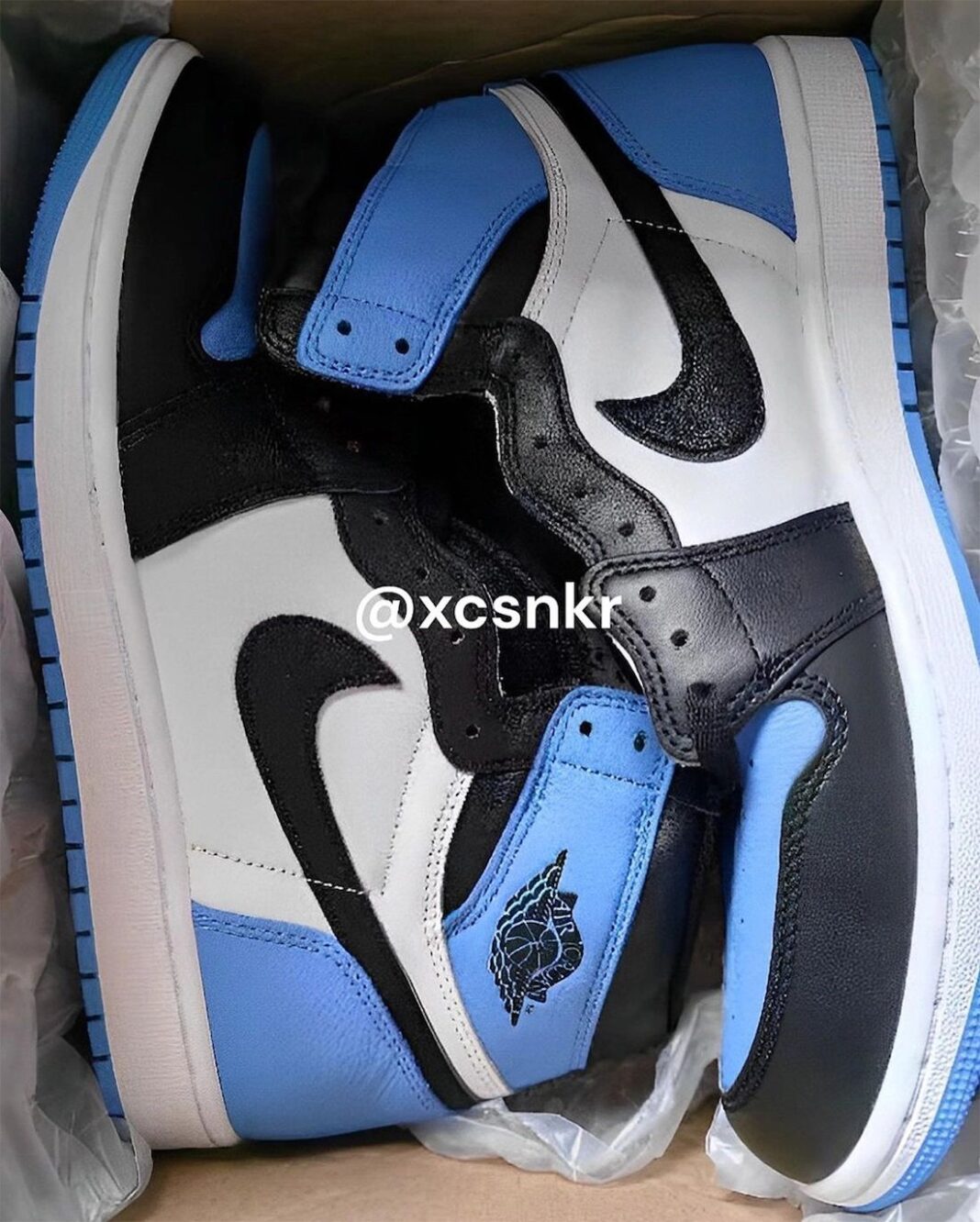 Air Jordan 1 High OG UNC Toe University Blue DZ5485-400 2023 Release ...