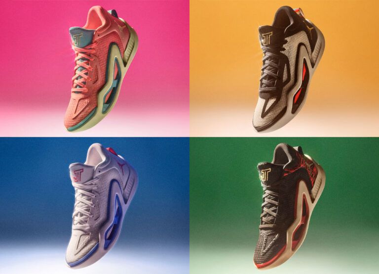 Jordan Tatum 1 St. Louis Preschool Kids' Basketball Shoes, White/Red/Blue, Size: 12