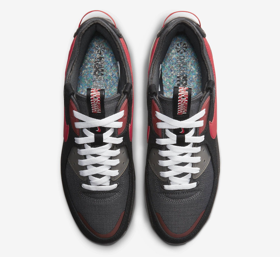 Nike Air Max 90 Terrascape 90 Black Red DV7413-003 Release Date + Where ...