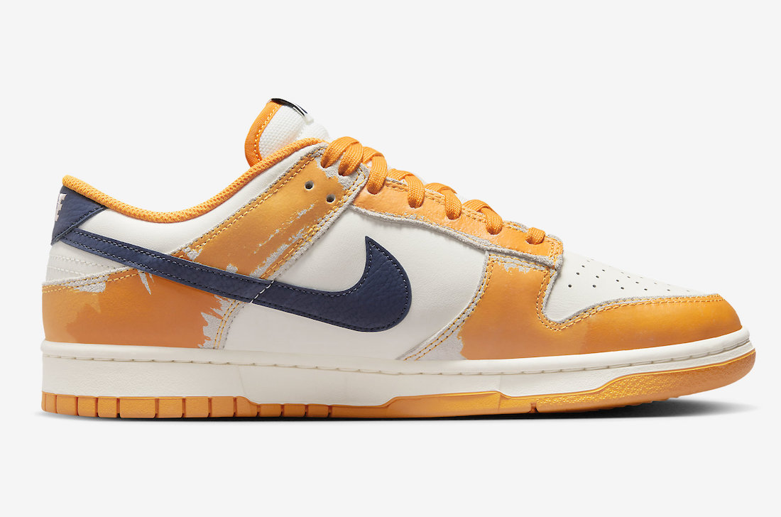 Nike Dunk Low Wear and Tear Orange FN3418-100 Release Date + Where to ...