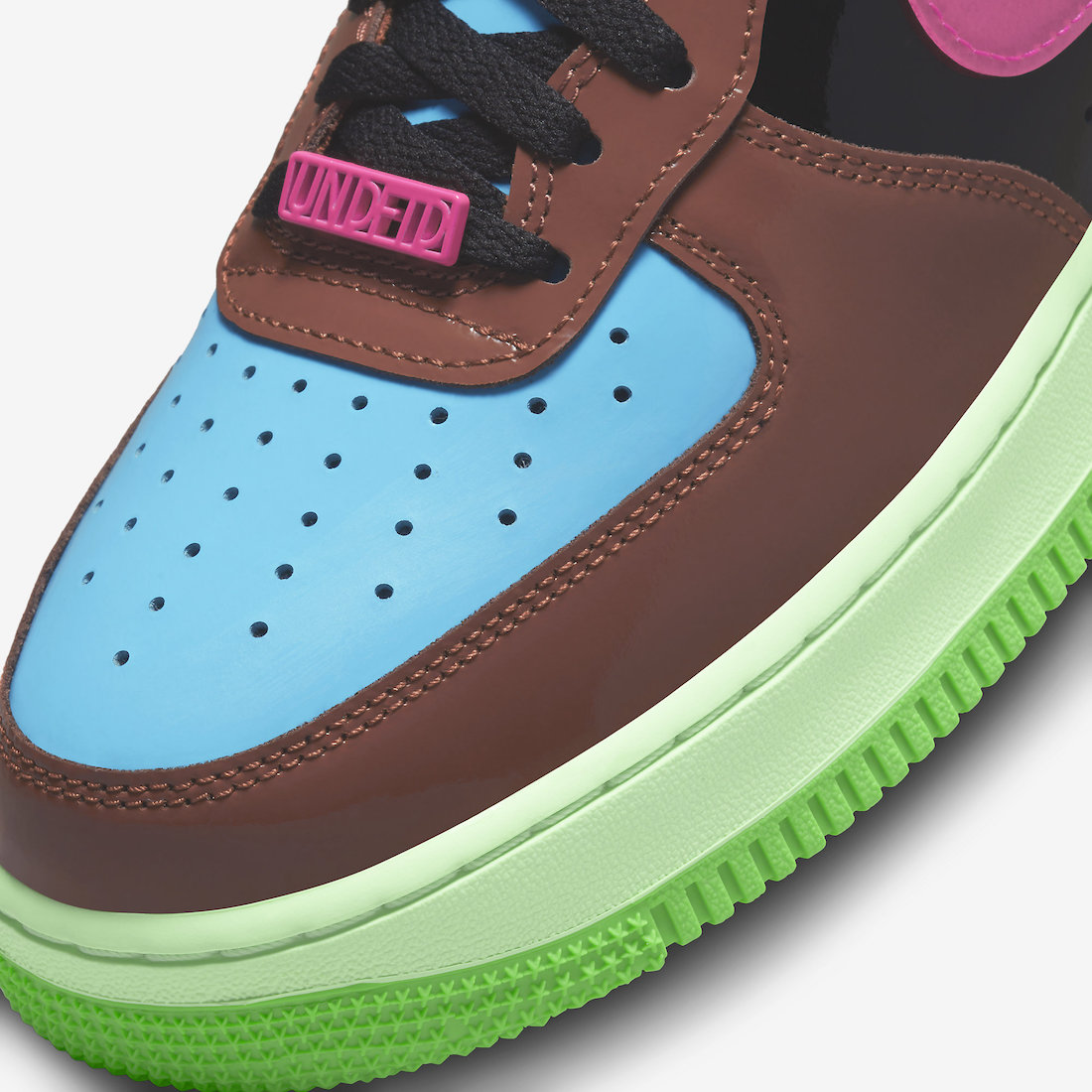 Undefeated x Nike Air Force 1 Low Fauna Brown DV5255-200 Release Date ...