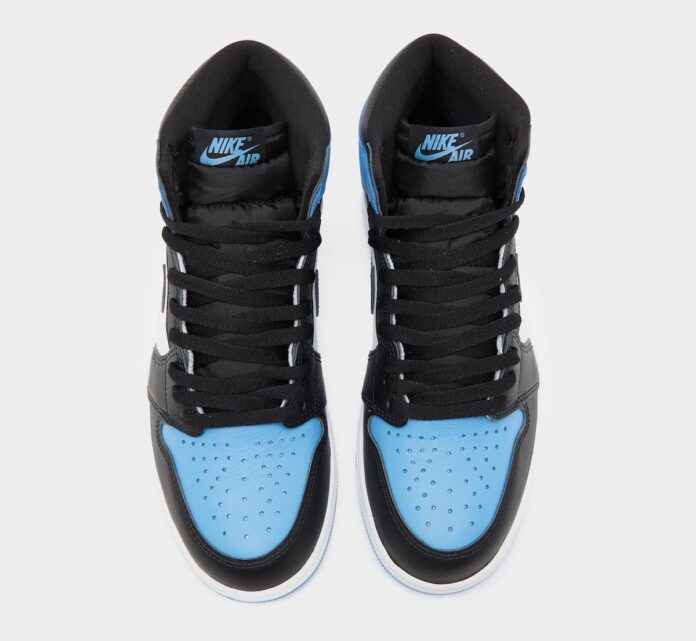 Air Jordan 1 High Og Unc Toe University Blue Dz5485-400 2023 Release 