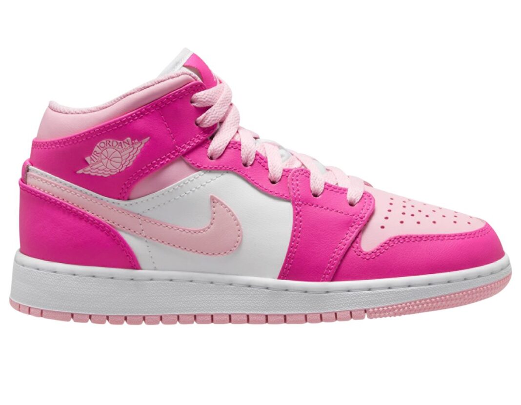 Air Jordan 1 Mid GS Medium Soft Pink FD8780-116 Release Date + Where to ...