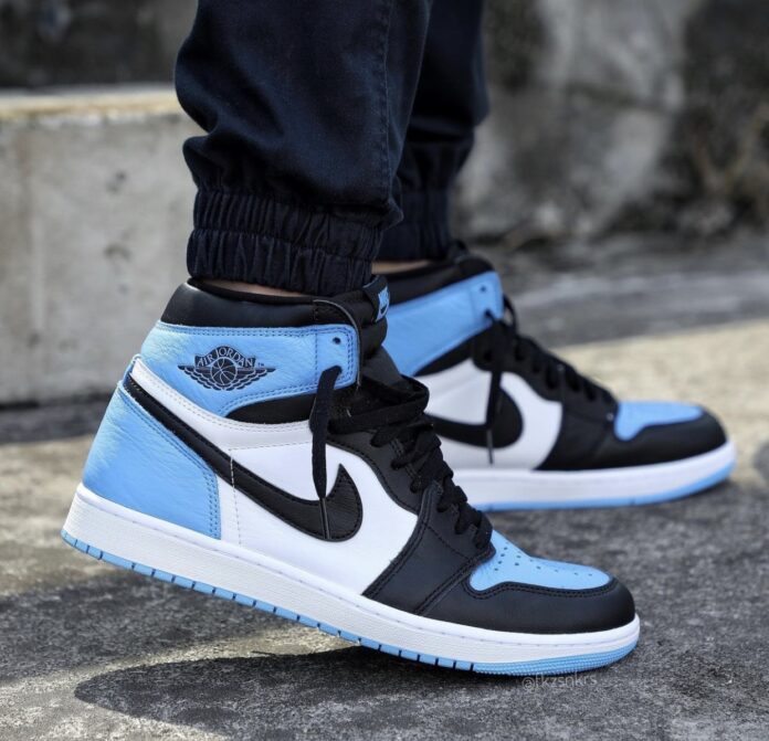 Air Jordan 1 High OG UNC Toe University Blue DZ5485-400 2023 Release ...