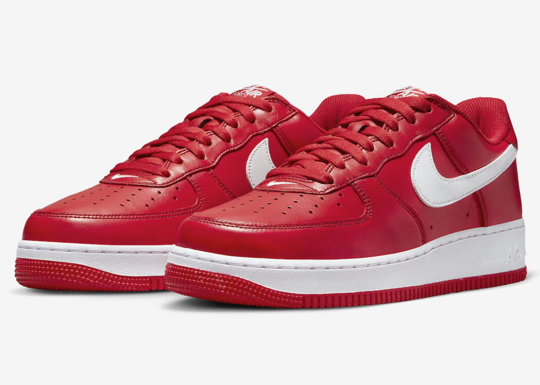 Nike Air Force 1 Low University Red FD7039-600 Release Date + Where to ...