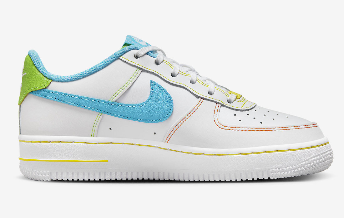 Nike Air Force 1 Low GS White Multi FJ4614-100 Release Date + Where to ...